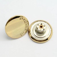 Gold Shank Button